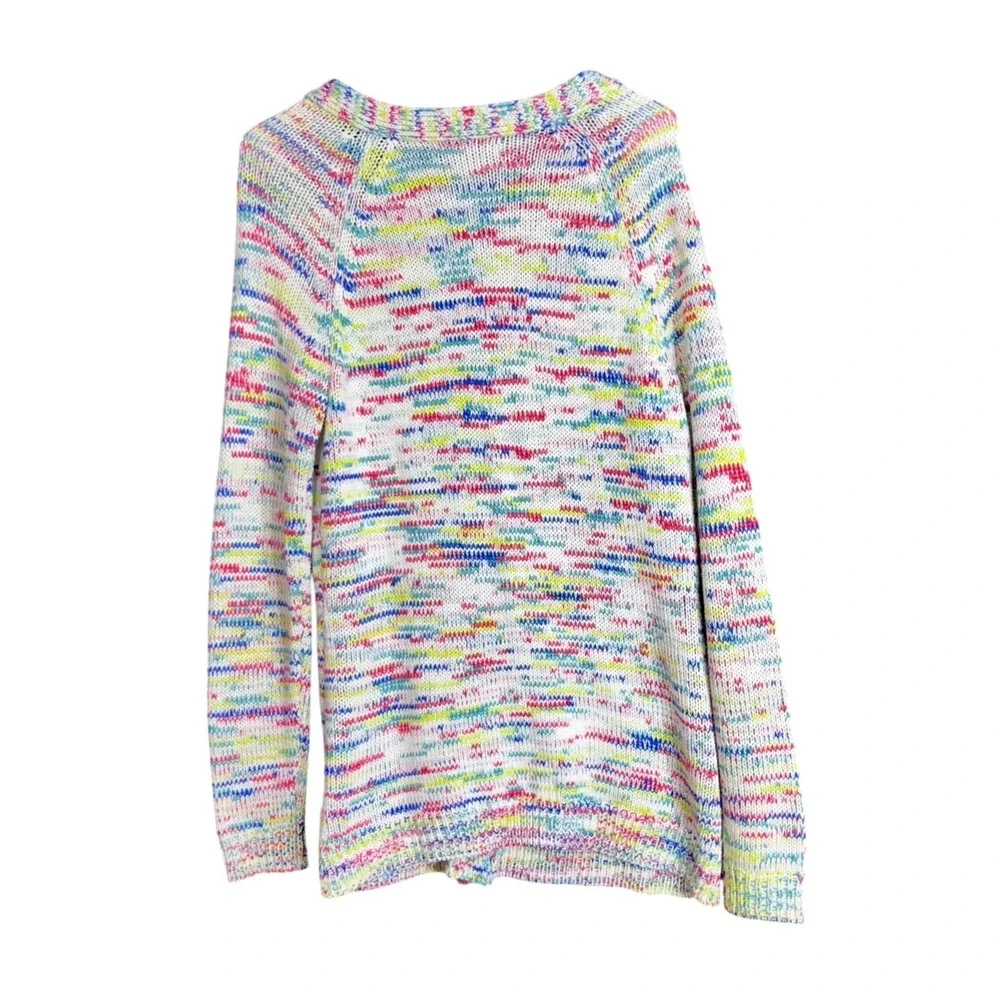 United States Sweaters Multicolor Knit‎ Cardigan Sweater Womens Medium Boho Cozy